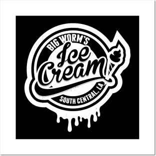 Big Worm's Ice Cream - South Central, LA Posters and Art